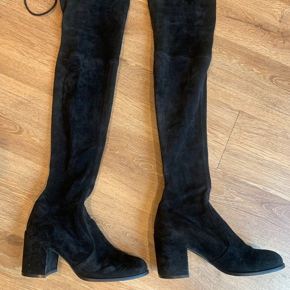 Stuart Weitzman Shoes - Stuart Weitzman Tieland Black Size 7